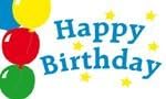 Happy Birthday Flag 5ft x 3ft