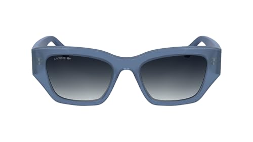 Lacoste Lunettes de Soleil L6053S pour femme monture opaline azure 52mm