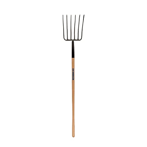 6-Tine Forged Manure Fork, 48