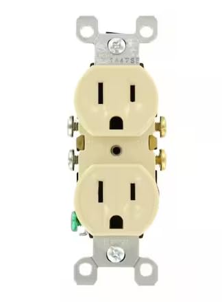 4K Ultra HD Oultet Receptacle Wall Socket Wi-Fi Pinhole Nanny Spy Camera - 120V AC Wired Uses Existing