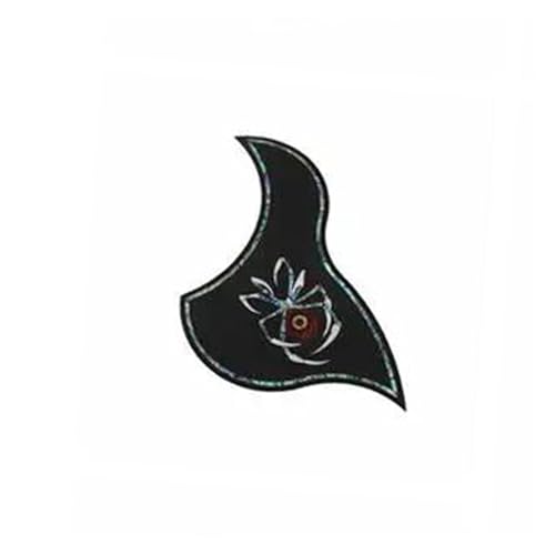 Guitar Pickguard 1PC Folk Acoustic Guitar Pickguard Pick Sticker For Acoustic Guitar Accessories Rose Wood(4)