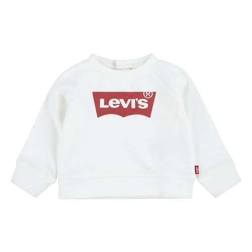 Levi's Kids Lvg ket item logo crew Bebé Niñas Rojo/Blanco 9 mes