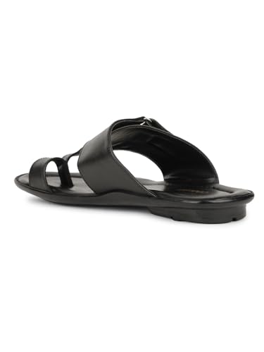 Image of Liberty Coolers ORTIZ-30 Casual Slippers for Men With PU Upper - Comfortable & Lightweight |& Trendy Design | Stylish Footwear, Cushioned Footbed