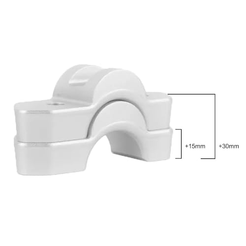 Abrazaderas elevadoras de manillar para motocicleta R1300GS 2024 3