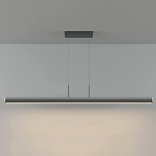 Lampe suspendue salon avec plafonnier moderne simple réglable