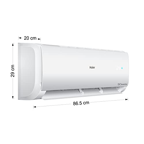 Image of Haier Wash Clean Inverter Split AC (1.2 Ton, 3 Star Rating, White), HSU15Q-TCW3B(INV)