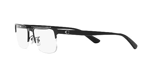 Image of Coach mens Hc5158 Rectangular Prescription Eyewear Frames