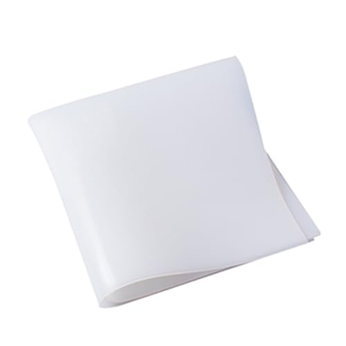 OEVXZDCIR Silicone Rubber Gasket 400x400x0.5mm-400x400x5mm Flexible Sealing Sheet Durable for DIY Crafts Home Repair Industrial Use(400mm*400mm*1.5mm)