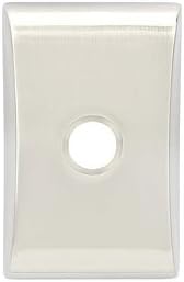 Emtek Traditional Brass Towel Ring with Matching Finish Rosette - Choice of 5 Finishes - 260111US26 - Neos Rosette - Polished Chrome (US26)