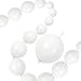 LXONTSG Weiß Luftballon Girlande, 100 PCS Weiße Ballons, Hochwertige Luftballons für Party Deko, Geburtstag, Babyparty, Wedding Dekoration
