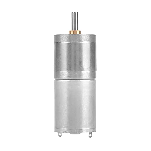 1Pcs 25mm DC 12V 25GA-370 Low Speed Metal Gear Motor for Electronic Lock Electric Toy Car Children Motorcycle(12V 1000RPM)