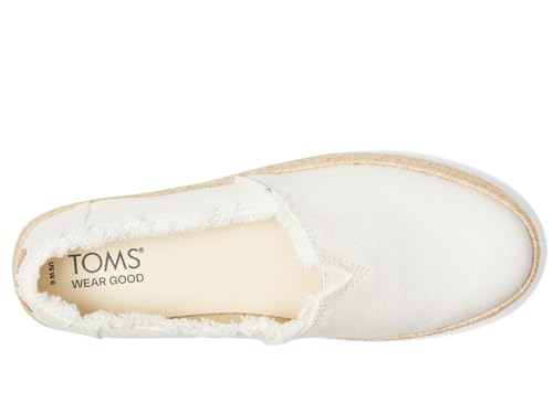 Image of TOMS Women's Valencia Platform Espadrille, Textile Upper, OrthoLite Insole
