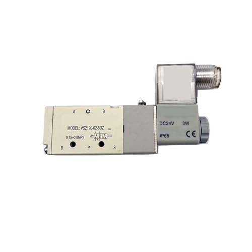 Électrovanne pneumatique VS1120-02-5DZ à commutation rapide et haute étanchéité