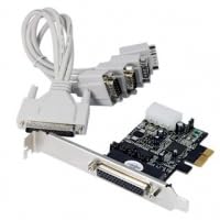 Longshine Controller Pcie 4 X Seriale Powered Rs232 C Retail, Lcs 6324P