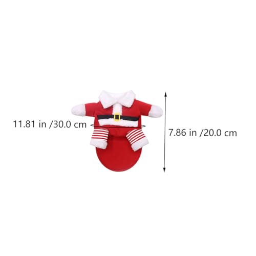 Disfraz para perros y gatos Toddmomy, talla XS, rojo miniatura 2