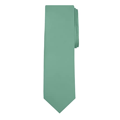 Image of Jacob Alexander Men's Extra Long Solid Color Tie