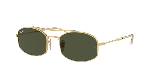 Ray-Ban RB3719 Sunglasses Bundle: RB 3719 001/31 Arista Green and Universal Anti-slip Silicone Leash
