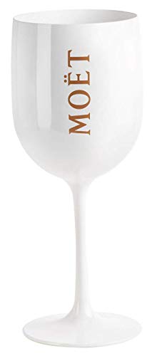Moet Chandon Ice Imperial White Acrylic Champagne Glass by Moet