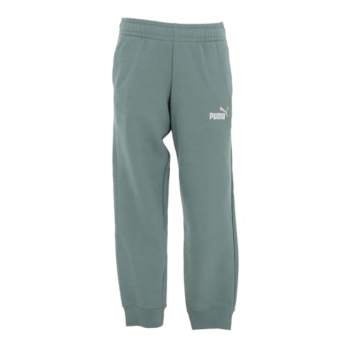 Puma ESS 2 Color No. 1 Logo Sweatpants FL B, Pantalones de Punto Niños, Green Moon,