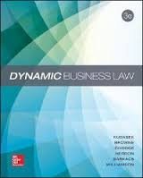 Textbook Binding BLW 411/511 Business Law & Ethics Book