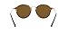 Ray-Ban RB2447 Round Sunglasses, Spotted Brown Havana/B-15 Brown, 49 mm + 0