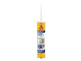 Sika Sikaflex EBT+ | Adhesivo Hbrido Multiuso, Sellador y Masilla para Puertas y Ventanas Internas, Externas - Blanco - 300 ml