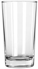 (3 Pack Value Bundle) LIB132 Heavy Base Tumblers, 8 oz, Clear, Hi-Ball Glass
