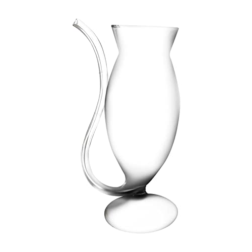 YunJove Copa de Cóctel Creativa Vaso para Cócteles Copa de Agua Copa para Vino de Borosilicato Claridad Adecuada para Fiestas Hogar Regalo, 200 ml, Individual