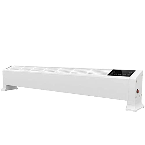 PBDEW Calentador Calentadores de zócalo para el hogar con termostato/Temporizador Calentador de Ventilador convector eléctrico de 2200 W Conversión de frecuencia Inte