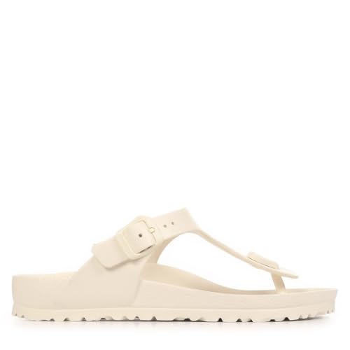 Birkenstock Gizeh EVA   Sandalias para mujer, Eggshell, 36 EU