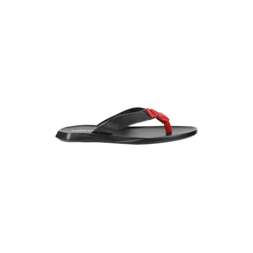 Image of Mochi Men Leather Dual-Tone Slip-On Casual Slippers (16-998)