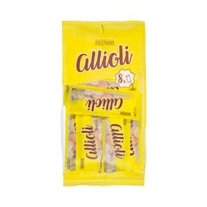 Allioli en sobres individuales Hacendado Paquete 8 sobres (160 ml) Pack 2