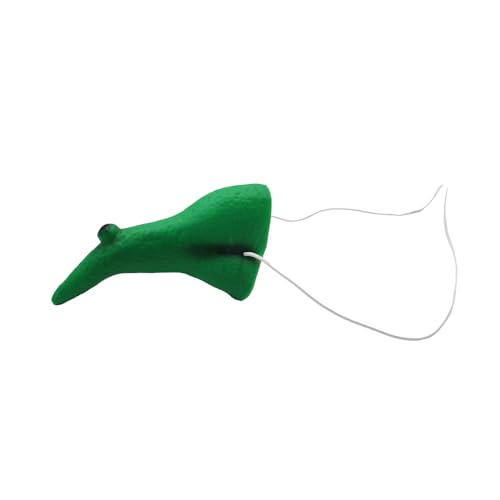 Wicked Witch Nose Fake Nose for Witch Costume Green
