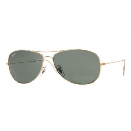 Ray-Ban Cockpit Sunglasses Arista/Crystal Green, One Size