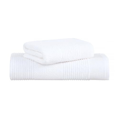 Jogo de Toalhas Buddemeyer Maya Extra Soft Banho Branco 2 peças