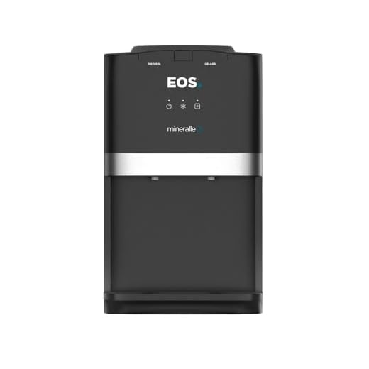 Bebedouro de Mesa para Garrafão Eos Mineralle com Compressor Preto Ebc04p 110v