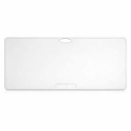 TRAPSKI Big Game Cutting Chopping Board 3/8 Inch Thick HDPE | Food-Grade with Wide Juice Grooves | 32 in x 18 in or 24 in for Tailgates Coolers and Tables | Easy Grip Handle