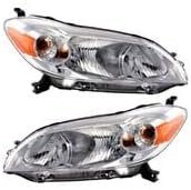 #US Replacement Part for NEW HEADLIGHT PAIR FIT For Toyota MATRIX S WAGON 2.4L 2009-2013 TO2503184 TO2502184#lightoto6933