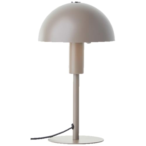 Lightbox Lampada da tavolo a fungo 27 cm di altezza, Ø 15 cm | lampada da scrivania per l'ufficio con interruttore a bilanciere | mini lampada a LED come lampada da comodino per la camera da letto |