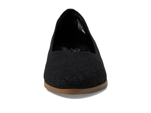 Skechers Skechers Women's Cleo Sawdust - with Grace,BLK,6.5M