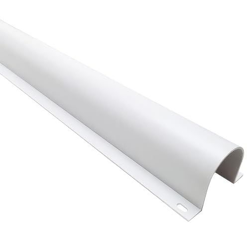 Goulotte de câble large 3,8 cm pour regrouper et cacher plusieurs fils blancs