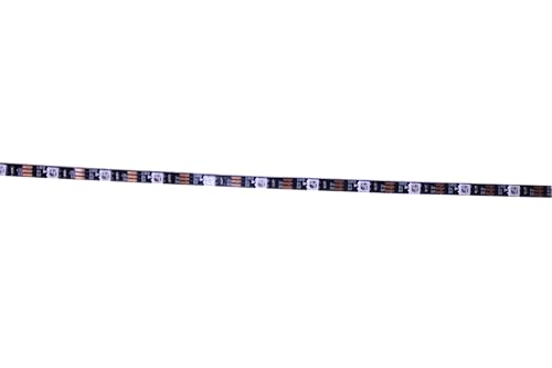 Cinta LED WS2812B RGB 6.5ft 60 LEDs SMD 5mm DC 5V miniatura 1