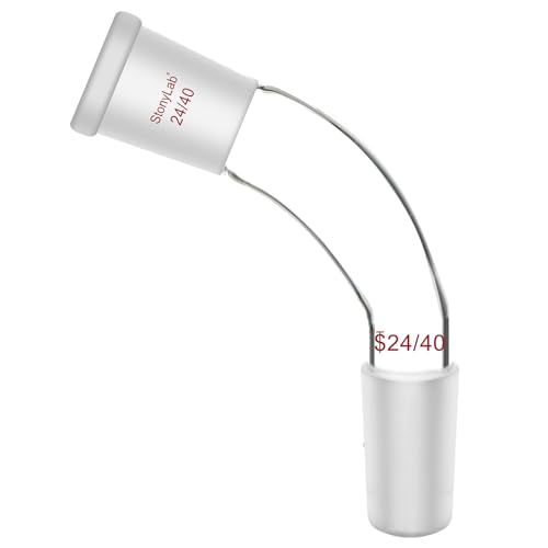 Adaptateur de Distillation stonylab Coudé 105 pour Éviter les Fuites de Vapeur