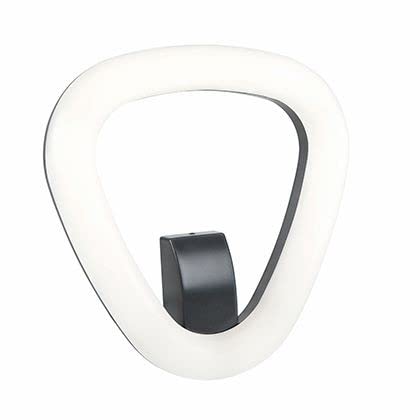 Applique murale LED 20W 3000K graphite Daphne éclairage salon moderne