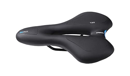 Lowrider Bicycle Seat, Blue, Bike Saddle, BMX, Cruiser, Fixie, Road, Beach Cruiser, Stretch, Vinyl, Unisex-Adults