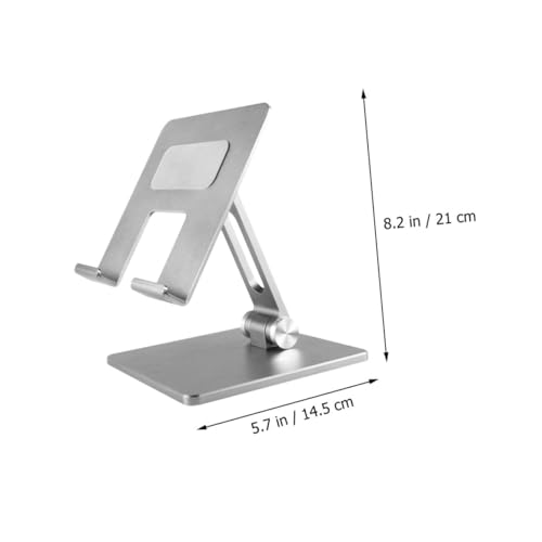 Soporte portátil plegable aluminio para tablet y laptop miniatura 2