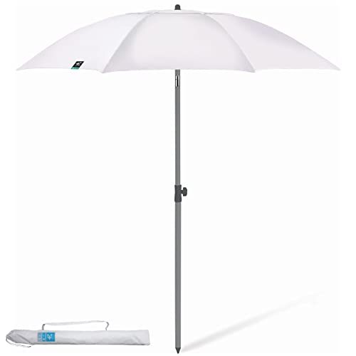 Sonnenschirm Au Kiri rPET, weiß, von Terra Nation Cover