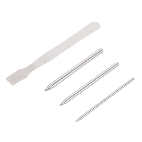 Housoutil Portable Easy to Use: Stainless Steel Threading Needle for Sewing Repair Shoe Repair Tools Needlework
