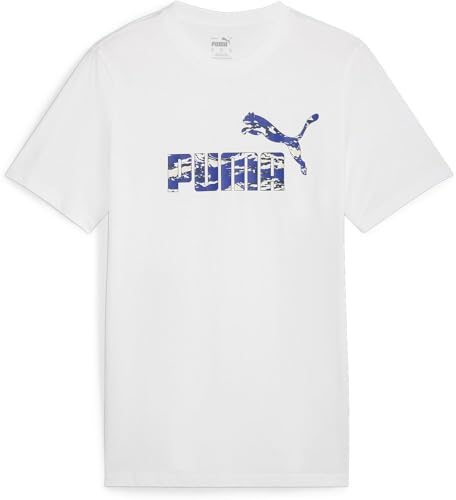Image of PUMA Men's Cotton Graphic Print Regular Fit T-Shirt
