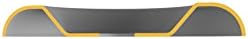 Kutzall Extreme Shaping Dish - Medium, 4-1/2" (114.3mm) Dia. X 7/8" (22.2mm) Bore - Woodworking Angle Grinder Attachment for DeWalt, Bosch, Milwaukee, Makita. Abrasive Tungsten Carbide, DW412X70